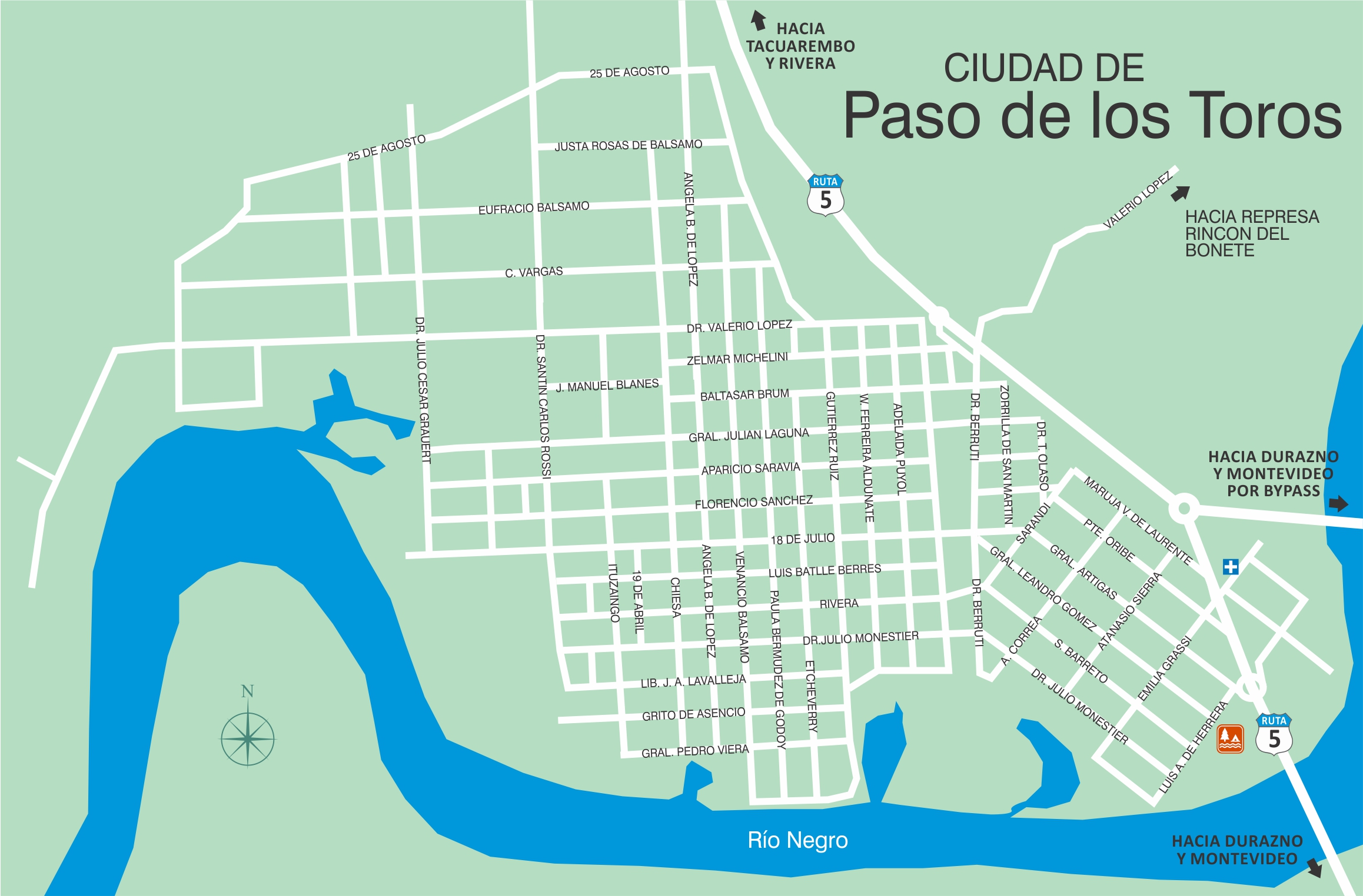Paso de los Toros, Dpto. de Tacuarembó