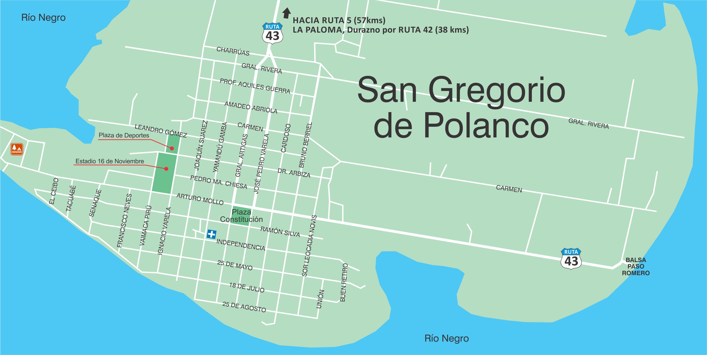 San Gregorio de Polanco, Dpto. de Tacuarembó