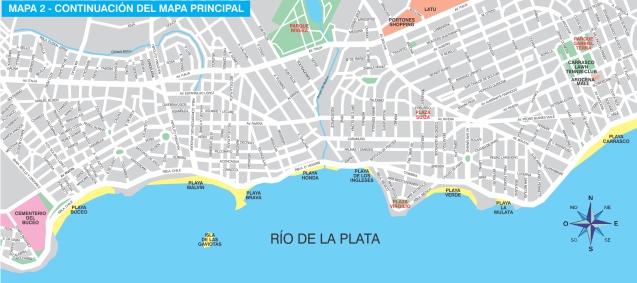 ciudad de Montevideo costa este