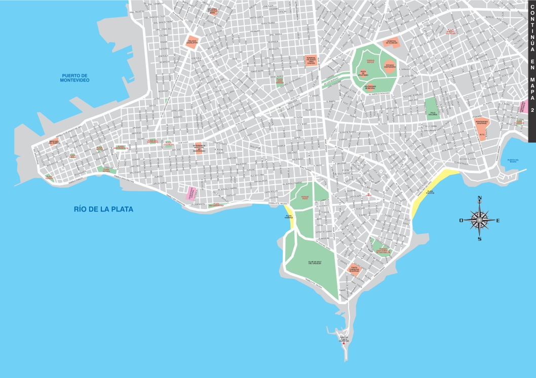 ciudad de Montevideo céntrico