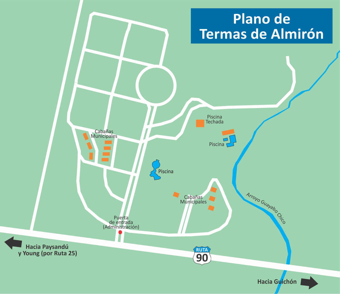 Termas de Almirón, Dpto. de Paysandú