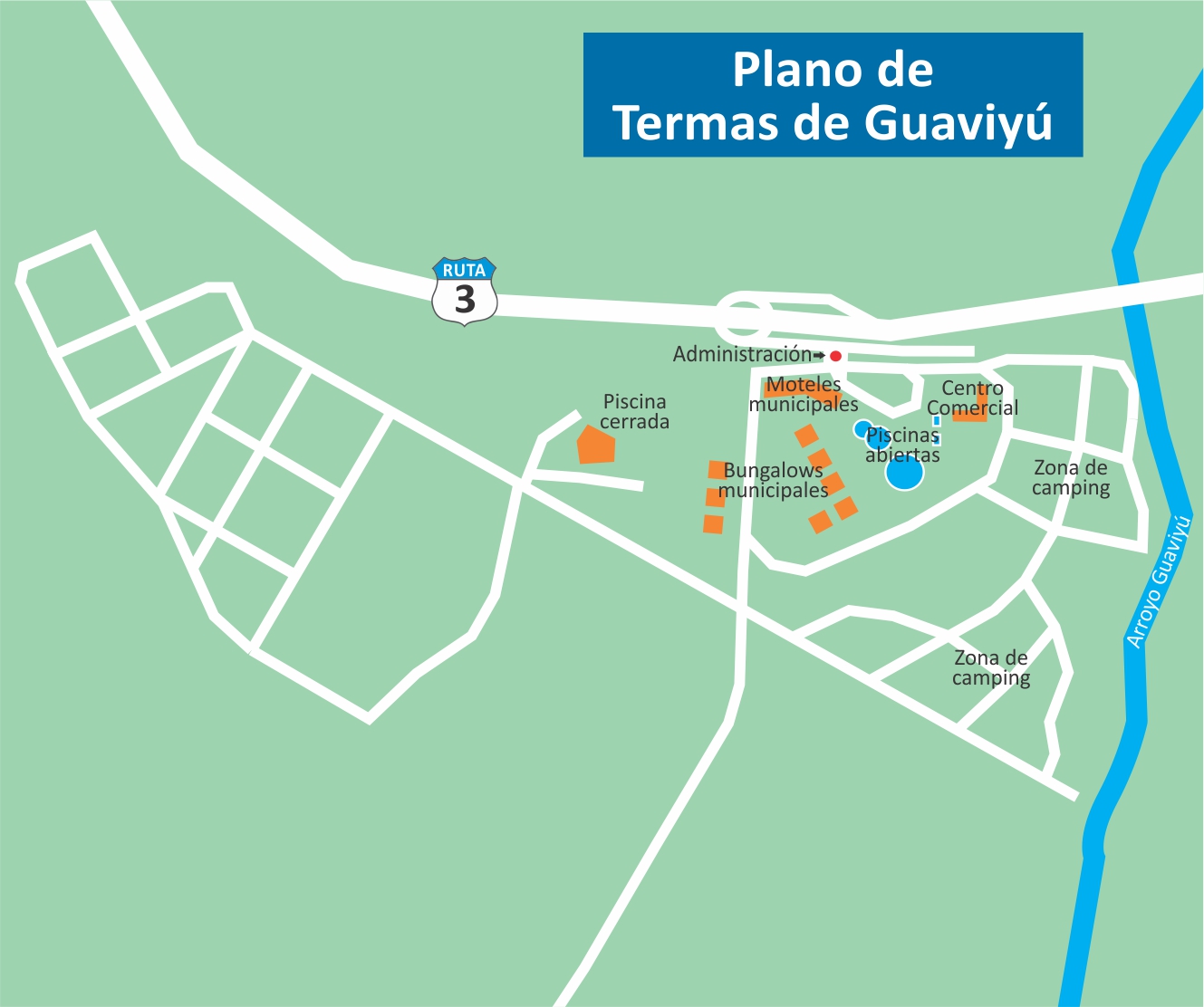 Termas de Guaviyú, Dpto. de Paysandú